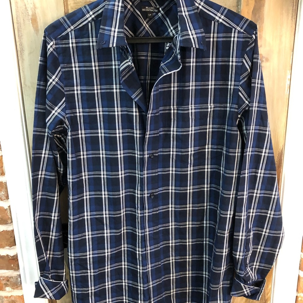Men’s plaid shirt, never worn